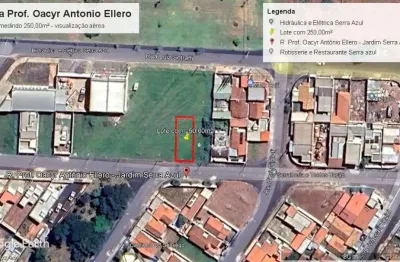 Terreno à venda na Rua Professor Oacyr Antonio Ellero, Jardim Serra Azul, Araraquara por R$ 135.000