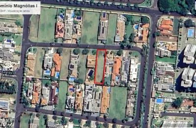 Terreno em condomínio fechado à venda na avenida lucia pasetto logatti, jardim magnólias, araraquara por r$ 550.000