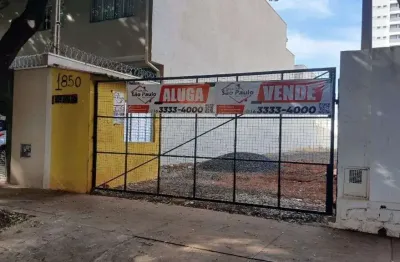 Terreno comercial para alugar na rua voluntários da pátria, 1850, centro, araraquara por r$ 2.000