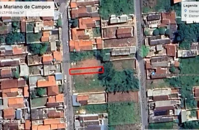 Terreno à venda na rua mariano de campos, jardim águas do paiol, araraquara por r$ 60.000