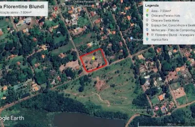 Chácara / sítio à venda na rua florentino blundi, chácara flora araraquara, araraquara, 7504 m2 por r$ 650.000