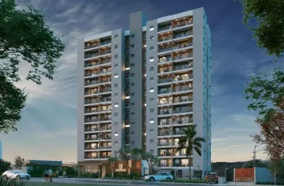 Apartamento com 2 quartos à venda na avenida gumercindo siqueira, 1104, jardim magnólias, araraquara, 58 m2