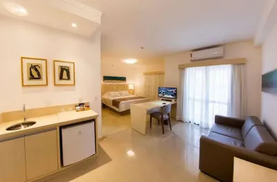 Flat com 1 quarto à venda na avenida rodrigo fernando grillo, 141, jardim dos manacás, araraquara, 40 m2 por r$ 479.000