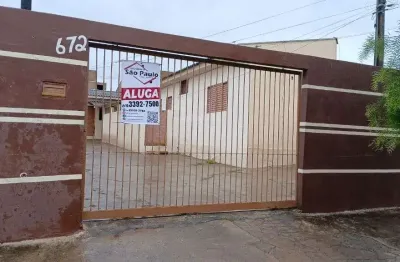 Casa com 1 quarto para alugar na avenida secondo della rovere, 672, jardim são josé, américo brasiliense, 65 m2 por r$ 700