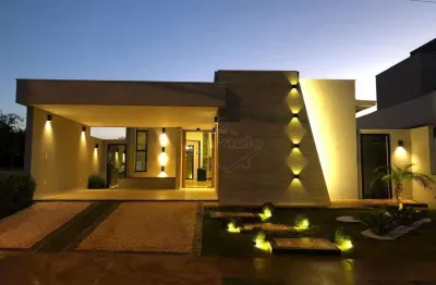 Casa em condomínio fechado com 3 quartos à venda na rua odete pereira masoneti, 306, quinta do salto residence, araraquara, 168 m2 por r$ 1.200.000