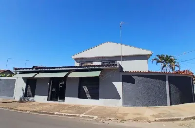 Casa com salao comercial para venda, em americo brasiliense