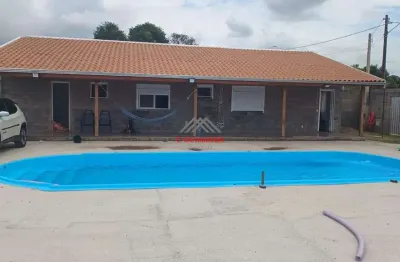 Chácara à venda em americana-sp: 3 quartos, 10 vagas de garagem, área gourmet e piscina no balneário riviera!