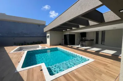 Sobrado alto padrão com 03 suítes à venda, 320m² por r$1.860.000  - condomínio santa mônica - caçapava- sp.