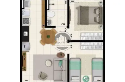 Vitta Campus Ville 1 - Araraquara - Apartamento perto da UNESP!