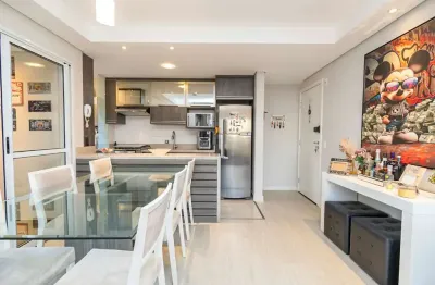 Apartamento mobiliado, 3 dormitórios, 1 suíte condomínio update à venda no bairro portão, curitiba - paraná. pronto para morar!