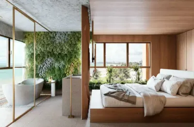 Luxo e exclusividade frente mar, pronto pra morar! apartamento 3 quartos, 1 suíte, mobiliado à venda em cabedelo - paraíba.