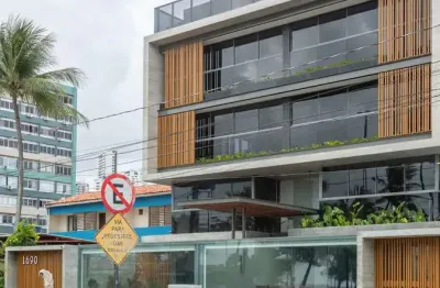 Luxo e sofisticação à beira mar, pronto pra morar, apartamento garden 3 suítes à venda em cabo branco, joão pessoa. paraíba.