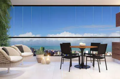 Apartamento alto padrão 4 suítes à venda em miramar, joão pessoa - paraíba. entrega neste ano!