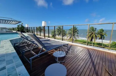 Alto padrão, frente mar, pé na areia, pronto pra morar! apartamento 3 suítes à venda no jardim oceania, joão pessoa - paraíba.