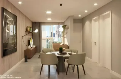 Apartamentos prontos para morar com 2 quartos à venda no altiplano cabo branco - joão pessoa - paraíba. ed. mirai altiplano residence
