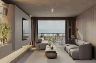 Apartamento 3 suítes à venda em cabedelo paraíba. entrega: 2028. frente mar alto padrão, pé na areia.