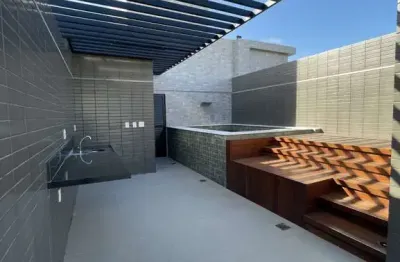 Alto padrão, novo e pronto pra morar!  cobertura duplex 2 quartos 1 suíte à venda em aeroclube - joão pessoa - paraíba.