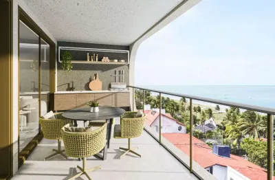 Alto padrão, frente mar, pronto pra morar! apartamento 3 suítes à venda em cabedelo - paraíba
