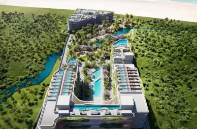 Garden 3 suítes à venda em ponta de campina - cabedelo - paraíba - exclusividade frente mar! lançamento setai beach resort & residence
