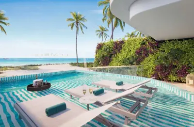 Alto padrão e exclusividade à beira mar, pé na areia. apartamento 3 suítes à venda em cabedelo-paraíba. entrega: 2026