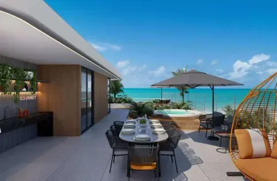 Só 15% sinal - frente mar - apartamento cobertura à venda no bessa em joão pessoa - paraíba - lançamento para setembro/27 ed. iconyc -