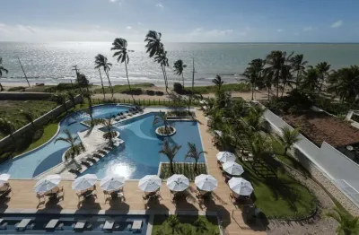 Frente mar na praia formosa cobertura duplex pronto pra morar no ed. blue beach cabedelo pb