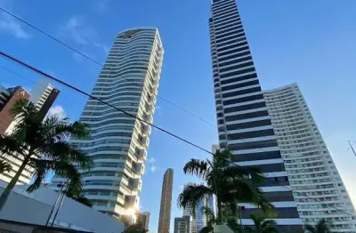 Apartamento de luxo com 5 suítes, 414m² pronto para morar à venda em cabo branco -joão pessoa - paraíba