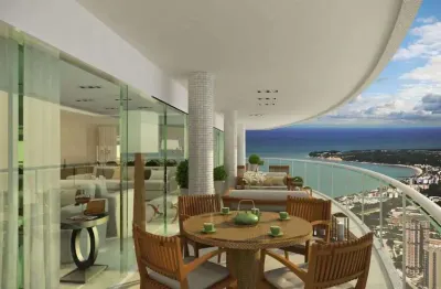 Apartamento pronto para morar com luxo absoluto. 5 suítes à venda no altiplano cabo branco joão pessoa - paraíba -  ed. mansões heron marinho -