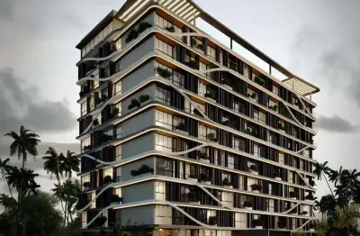 Alta wave - tabela especial investidor. apartamento / flat à venda em ponta de campina cabedelo - pb