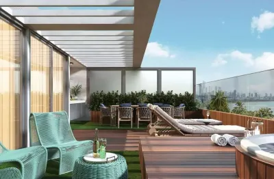 Lançamento frente mar. cobertura duplex à venda em cabo branco - joão pessoa - paraíba - entrega em jun/27 ed. atlantis reserva cabo branco -