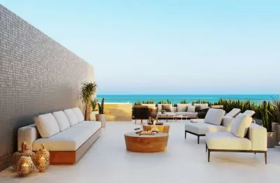 Só 10% entrada. apartamento garden a 40 metros do mar. 214m² à venda em cabedelo - paraíba. entrega próxima! entrega abril/26