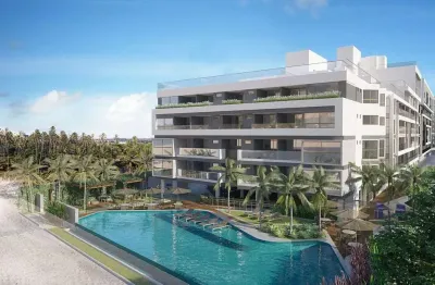 Frente mar, pé na areia e pronto pra morar. apartamento 3 quartos 2 suítes à venda em ponta de campina, cabedelo - paraíba. vivere home resort
