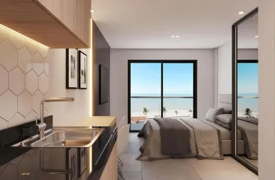 Investimento a poucos metros da praia: 12% de ato + facilitas. studios / flats à venda em manaíra, joão pessoa - paraíba. entrega em 2027
