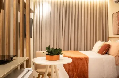Investimento excelente e facilitado! studio / flat pertinho da praia à venda em cabedelo - paraíba. ed.  alta wave.
