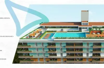 Apartamento posição nascente, luxo, praia e exclusividade | últimas unidades entrega: 2027 - a 50m da praia à venda em camboinha cabedelo - pb