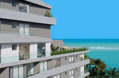 Apartamento nascente 3quartos (2 suítes) alto padrão a 40m do mar à venda em camboinha / poço - entrega em 2026