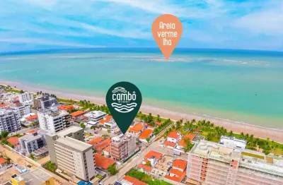 A 50m do mar da linda praia de camboinha, em cabedelo - pb