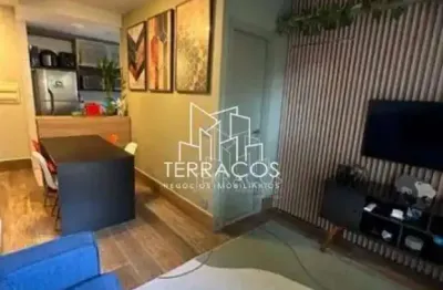 Gracioso apartamento garden à venda, condomínio go maraville, próximo ao terminal rodoviário de jundiaí sp