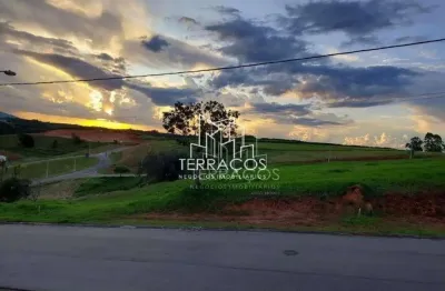 Ótimo terreno com vista para o por do sol à venda no condomínio terras caxambú em jundiaí sp.