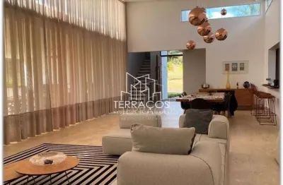 Magnífica casa à venda, altíssimo padrão, condomínio portal do japy golf club, cabreúva sp