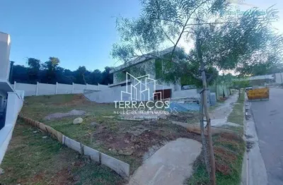 Terreno em aclive à venda em ponto alto do condomínio reserva marajoara em jundiaí sp, ótima localização