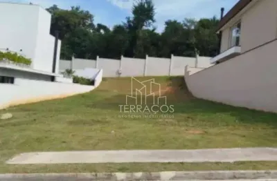 Terreno em aclive à venda em ponto alto do condomínio reserva marajoara em jundiaí sp, ótima localização