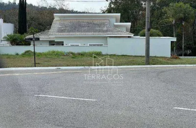 Terreno de esquina à venda, condomínio terras de são carlos, jundiaí sp