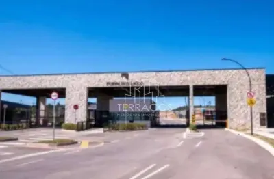 Ótimo terreno de 500 m² - plano - em cond. alto padrão  - portal dos lagos - jundiaí/sp