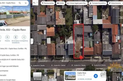 Terreno à venda na Rua Valentin Deda, 832, Capão Raso, Curitiba