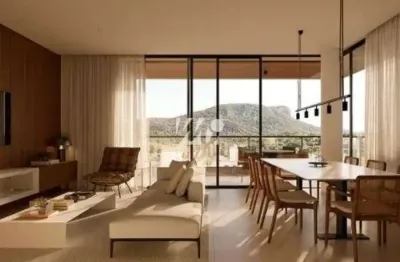 Apartamento 153m² com 3 quartos e suítes na pedra branca - mrt