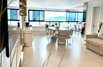 Cobertura 100% mobiliada com 145m², possui 3 suítes- palhoça - mrt