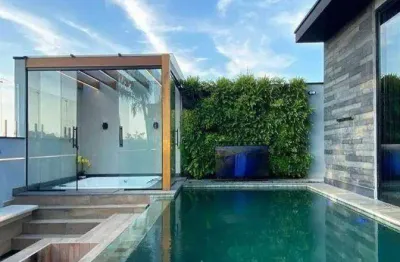 Casa com 3 dormitórios para alugar, 218 m² por r$ 14.350,00/mês - loteamento residencial una - itu/sp