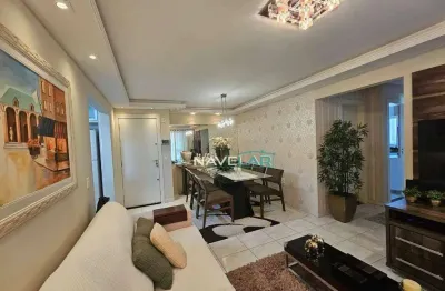 Apartamento mobiliado com 3 dormitórios - gravatá - navegantes/sc