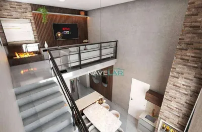 Aapartamento com 2 dormitórios no centro de navegantes